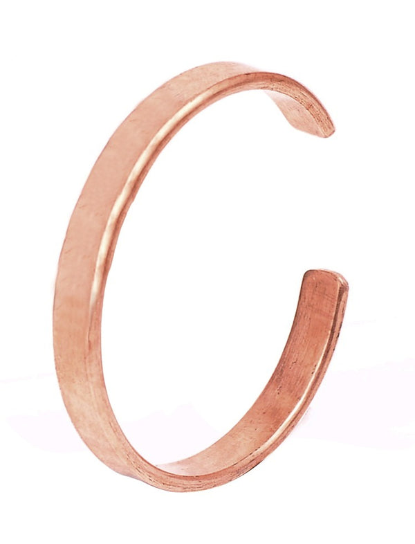 Copper Openable Bracelet Unisex 7 mm thickness By Punjabi Swagg